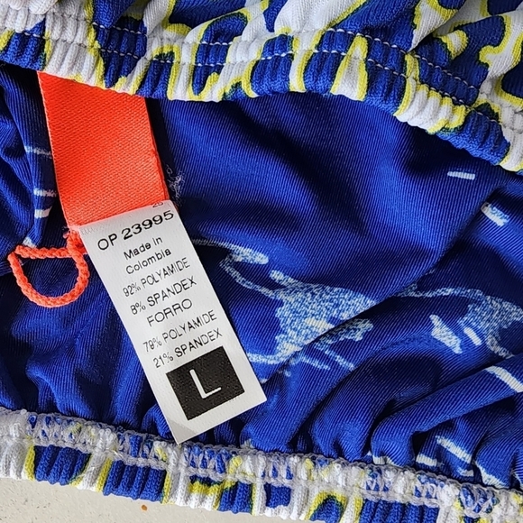 Maaji Kauai Reversible Bikini Top Blue - Picture 7 of 8